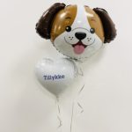 ballonhilsen hund med hjerte