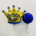 Ballonhilsen Birthday King